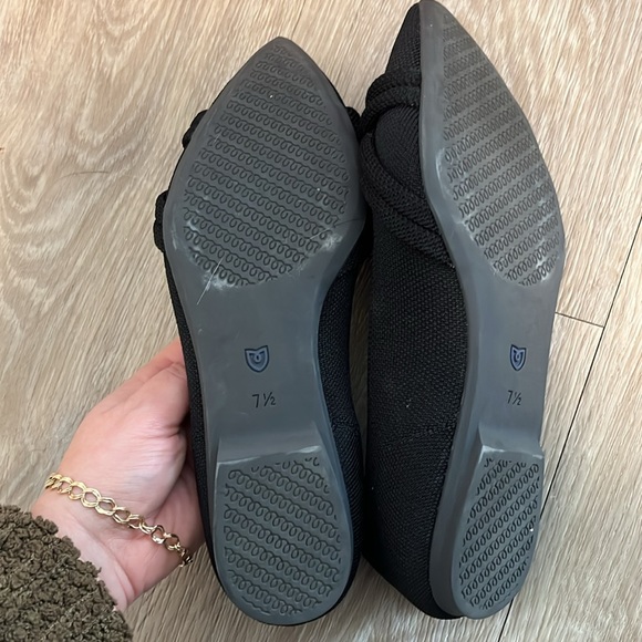 ROTHY'S The Knot Point II, Black, Size 7.5 - Picture 11 of 12